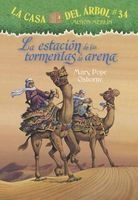 La Estacion de Las Tormentas de Arena (Spanish, Paperback) - Mary Pope Osborne Photo