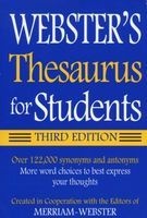 Webster's Thesaurus for Students (Paperback, 3rd) - Merriam Webster Photo