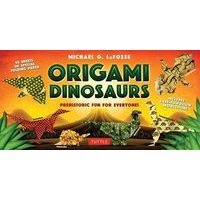 Origami Dinosaurs Kit - Prehistoric Fun for Everyone! (Kit) - Michael G LaFosse Photo