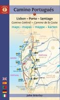 Camino Portugues Maps - Mapas - Mappe - Karten - Cartes - Lisboa - Porto - Santiago (English & Foreign language, Paperback, 6th Revised edition) - John Brierley Photo