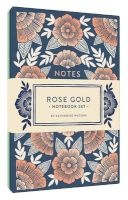 Rose Gold Notebook Set - Two Foil-Stamped Notebooks (Notebook / blank book) - Katharine Watson Photo