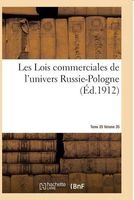 Les Lois Commerciales de L'Univers T.35 Russie-Pologne (French, Paperback) - Sans Auteur Photo