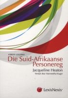 Die Suid-Afrikaanse Personereg (Afrikaans, Paperback, 4th ed) - Jacqueline Heaton Photo