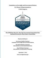The Opm Data Breach - How the Government Jeopardized Our National Security for More Than a Generation (Paperback) - Committee on Oversigh Government Reform Photo
