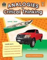 Analogies for Critical Thinking, Grade 5 (Paperback, New) - Ruth Foster Photo