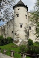 The Niedzica Castle in Poland - Blank 150 Page Lined Journal for Your Thoughts, Ideas, and Inspiration (Paperback) - Unique Journal Photo