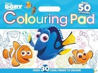 Disney Pixar Finding Dory Colouring Floor Pad - Over 30 Cool Pages to Colour (Paperback, Media tie-in) - Parragon Books Ltd Photo