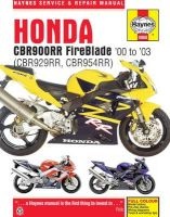 Honda CBR900RR Service and Repair Manual (Paperback) - Editors Of Haynes Manuals Photo