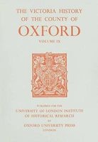 A History of the County of Oxford, v. 9 - Bloxham Hundred (Hardcover) - Alan Crossley Photo