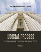 Judicial Process - Law, Courts, and Politics in the United States (Paperback, 6th International edition) - Stephen Scott Meinhold Photo
