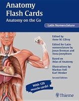 Anatomy Flash Cards: Anatomy on the Go, Latin Nomenclature (Cards, 2nd Revised edition) - Anne M Gilroy Photo