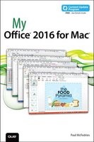 My Office 2016 for Mac (Includes Content Update Program) (Paperback) - Paul McFedries Photo