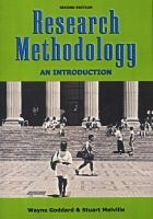 Research Methodology - An Introduction (Paperback, 2nd ed) - Wayne Goddard Photo