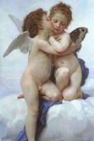 Cupid and Psyche by William-Adolphe Bouguereau - 1889 - Journal (Blank / Lined) (Paperback) - Ted E Bear Press Photo