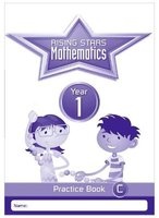 Rising Stars Mathematics Year 1 Practice Book C (Paperback) - Paul Broadbent Photo