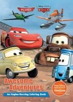 Disney Planes & Disney Pixar Cars Awesome Adventures - An Engine-Revving Coloring Book (Paperback) - Parragon Books Ltd Photo
