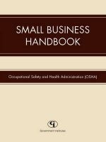 Small Business Handbook (Paperback) - Occupational Safety and Health Administration U S Photo