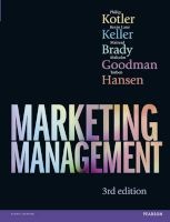 Marketing Management (Hardcover, New edition) - Philip Kotler Photo