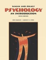 Cengage Advantage Books: Kagan and Segal's Psychology - An Introduction (Paperback, 9th Revised edition) - Don Baucum Photo