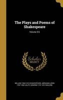 The Plays and Poems of Shakespeare; Volume 5-6 (Hardcover) - William 1564 1616 Shakespeare Photo