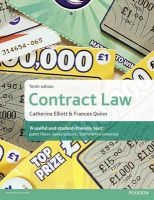 Contract Law 10th Edition Mylawchamber Pack (Online resource, 10th Revised edition) - Catherine Elliott Photo