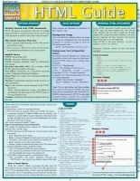 HTML Guide - Reference Guide (Book) - BarCharts Inc Photo