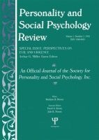 Perspectives on Evil and Violence, Volume 3, Number 3 - A Special Issue of Personality and Social Psychology Review (Paperback) - Arthur G Miller Photo