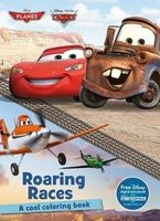 Disney Planes & Disney Pixar Cars Roaring Races - A Cool Coloring Book (Paperback) - Parragon Books Ltd Photo