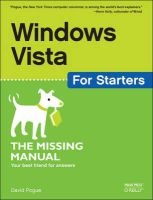 Windows Vista for Starters (Paperback) - David Pogue Photo