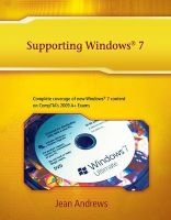 Supporting Windows 7 (Paperback) - Jean Andrews Photo