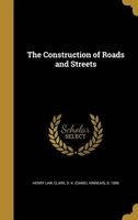 The Construction of Roads and Streets (Hardcover) - Henry Law Photo