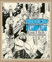 Robocop vs. Terminator Gallery Series (Hardcover) - Frank Miller Photo