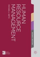 Human Resource Management (Paperback) - Michael L Nieto Photo