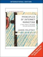 Principles for Internet Marketing - New Tools and Methods for Web Developers (Paperback, International edition) - Jason Miletsky Photo