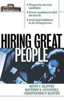 Hiring Great People (Hardcover) - Klinvex Photo