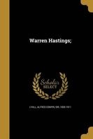 Warren Hastings; (Paperback) - Alfred Comyn Sir Lyall Photo