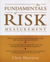The Fundamentals Of Risk Measurement (Hardcover) - Christopher Marrison Photo
