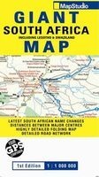 Road Map Giant South Africa (Sheet map, folded) - Map Studio Photo