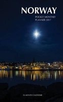 Norway Pocket Monthly Planner 2017 - 16 Month Calendar (Paperback) - David Mann Photo