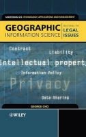 Geographic Information Science - Mastering the Legal Issues (Hardcover) - George Cho Photo