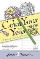 Color Your Year Notepad + Calendar 2017 (Calendar) - Workman Publishing Photo