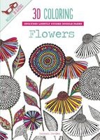 3D Coloring Flowers (Paperback) - Hannah Davies Photo