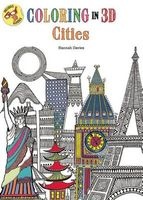 Coloring in 3D Cities (Paperback) - Hannah Davies Photo