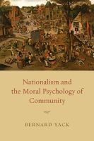 Nationalism and the Moral Psychology of Community (Paperback) - Bernard Yack Photo