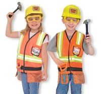 Melissa & Doug Construction Worker Role Play Costume Set -  Photo