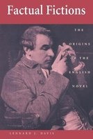 Factual Fictions - The Origins of the English Novel (Paperback) - Lennard J Davis Photo