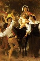 "Return from the Harvest" by William-Adolphe Bouguereau - Journal (Blank / Lined) (Paperback) - Ted E Bear Press Photo