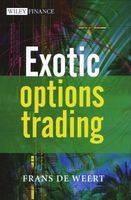 Exotic Options Trading (Hardcover) - Frans de Weert Photo