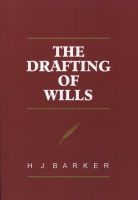 The Drafting of Wills (Paperback) - Harry Barker Photo