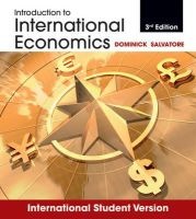 Introduction to International Economics (Paperback, 3rd International student edition) - Dominick Salvatore Photo